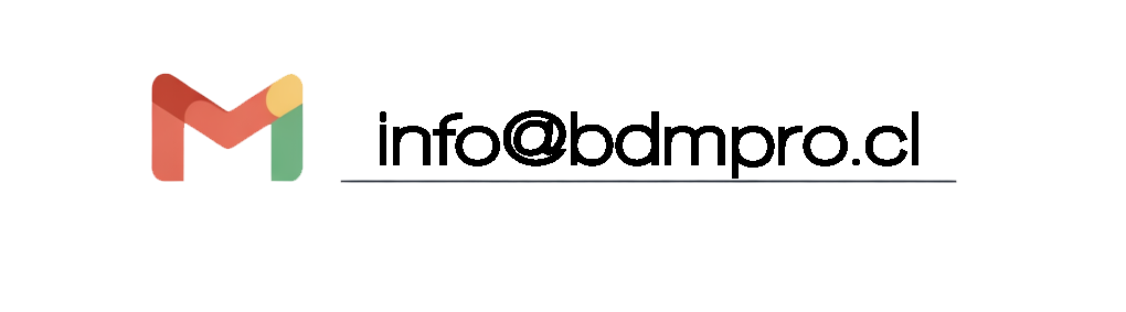 Correo info@bdmpro.cl